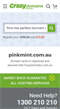 Mobile Screenshot of pinkmint.com.au